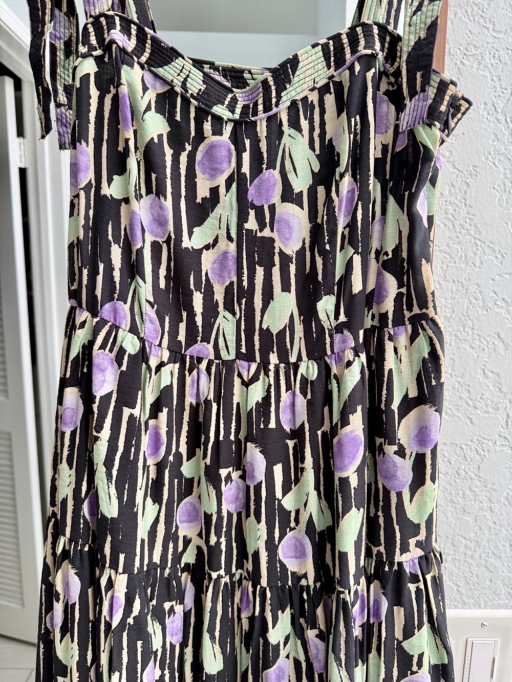 Moon River Floral Midi Dress, Small